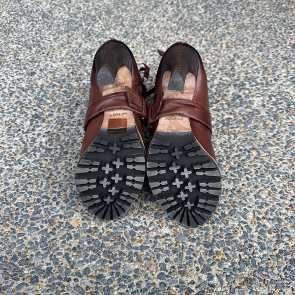 VIC MATIE Brown Leather High Heel Ankle Bootie EU 38 - Picture 4 of 13